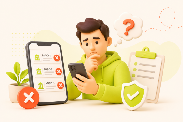 Что делать, если не дают займ нигде?