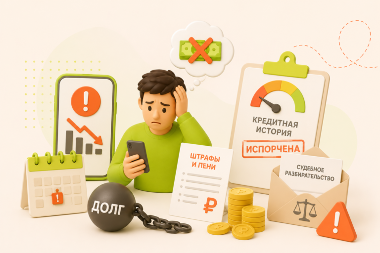 Что будет, если не платить займ?